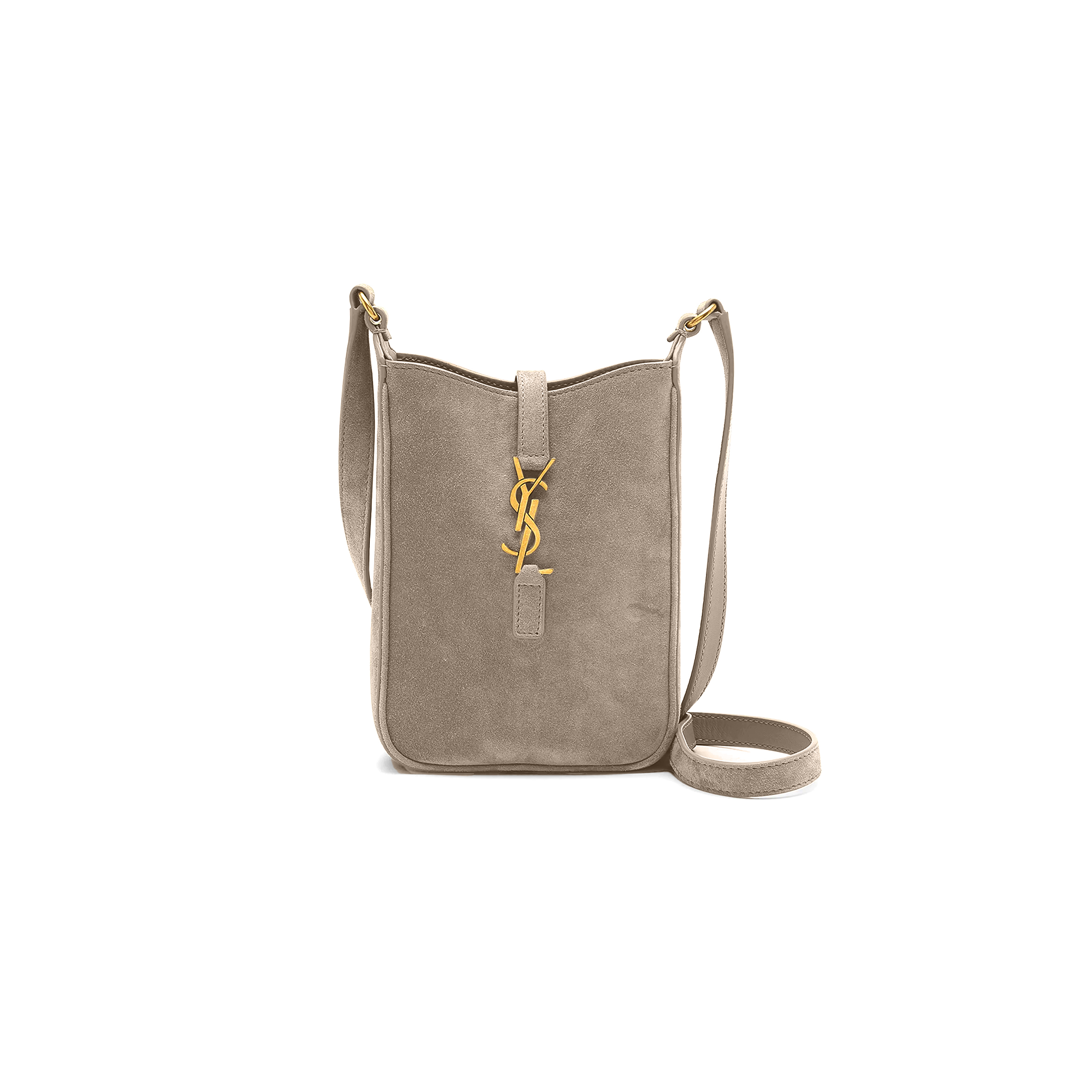Y*L le 5 À 7 mini vertical bucket bag in suede 401233891002 (18*13.5*3.5cm)